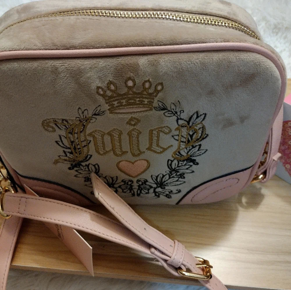 Juicy Couture 👑💎 Cafe Heritage Crossbody Bag 🆕 ✨ - Picture 10 of 10